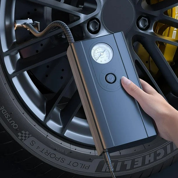 🔋 COMPRESOR DE AIRE INALÁMBRICO – ¡POTENCIA Y PRECISIÓN DONDE SEA QUE VAYAS!