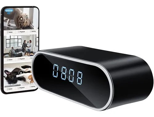 Mini Cámara Espía Reloj – Seguridad Oculta con Tecnología WiFi y 1080p