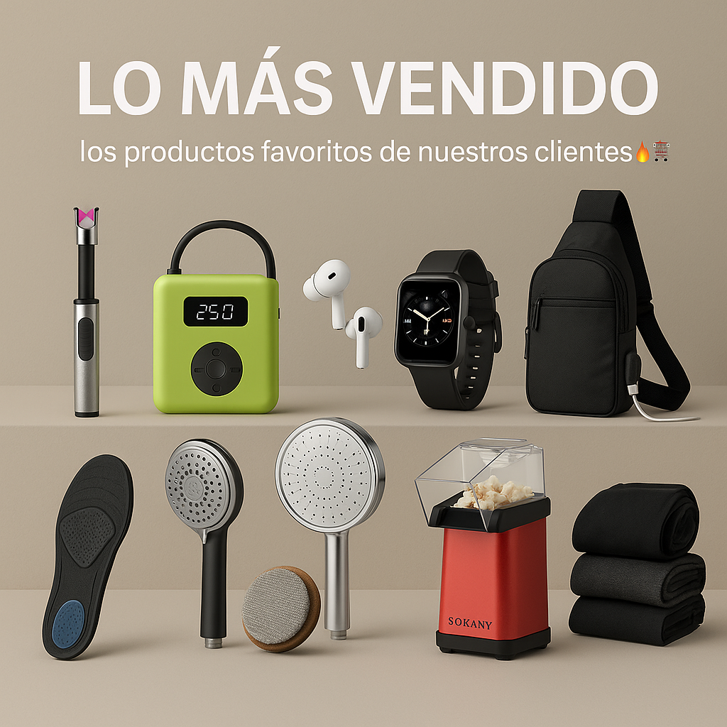 🏆 LO MÁS VENDIDO