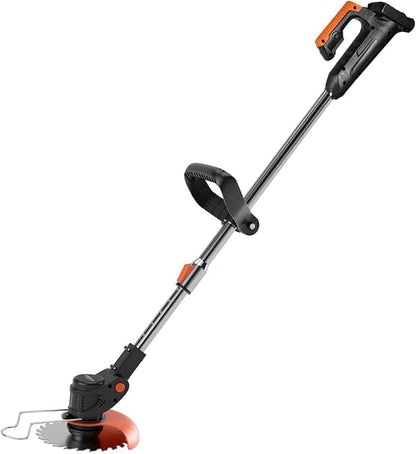 MAQUINA CORTA CESPED ELECTRICO PLEGABLE 2 BATERÍA 48V
