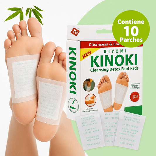 ¿Toxinas en tu cuerpo? Kinoki las saca mientras duermes 😱✨