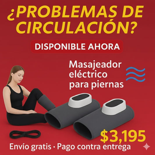 💆‍♂️ Relaja tus piernas, mejora la circulación y recupera tu energía