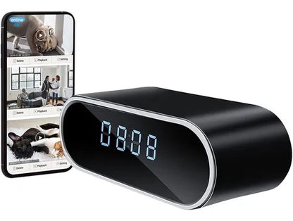 Mini Cámara Espía Reloj – Seguridad Oculta con Tecnología WiFi y 1080p