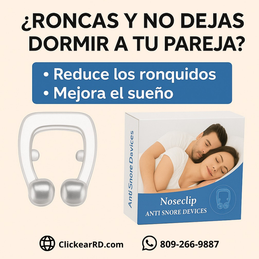Clip Nasal Antironquido 4 Pack